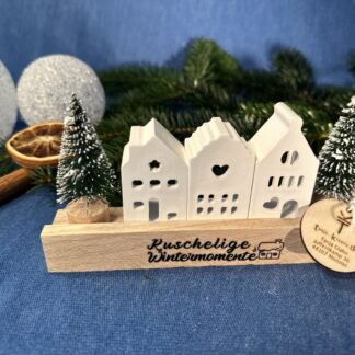 Häuser: kuschelige Wintermomente