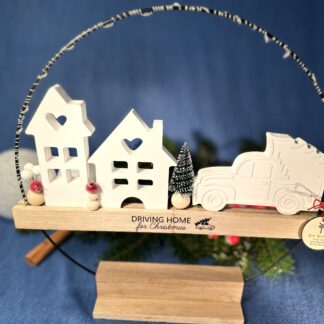 Driving Home for Christmas mit Lichterkette