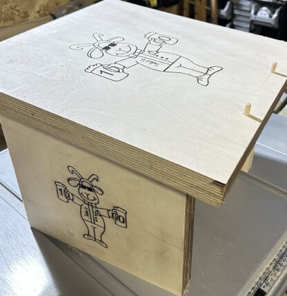 Gravur auf Holz – Bild 3
