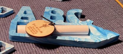 ABC aus Keramik für Geldgeschenk oder Sckoki